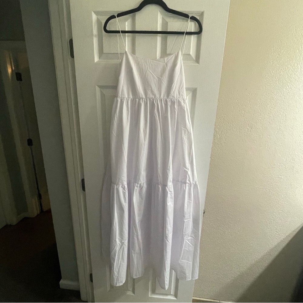Commense White Maxi Dress